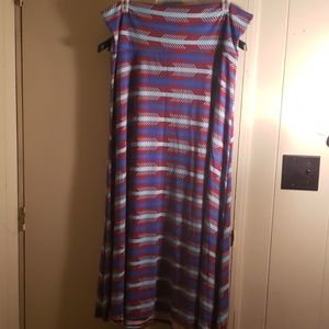Lularoe maxi skirt size 2X